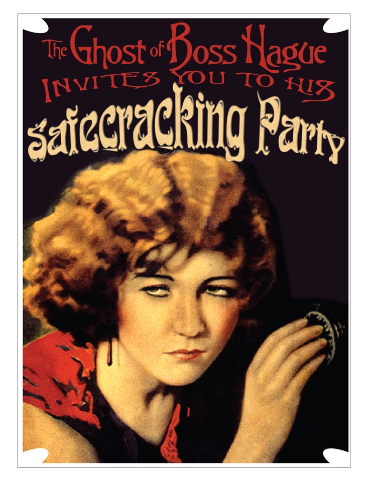Safecracking Party Invitation
